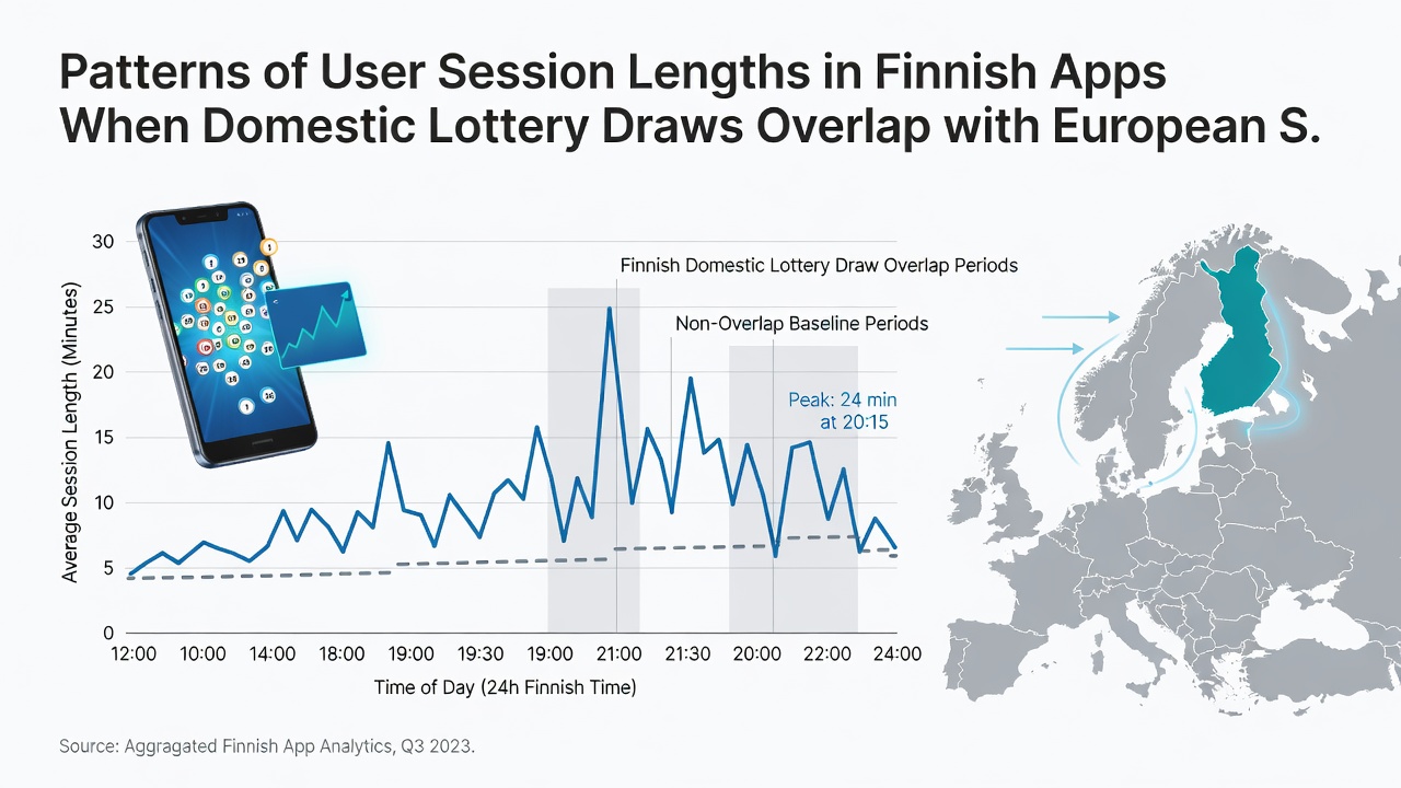 Chart comparing session metrics across Finnish apps during 2026 event overlaps